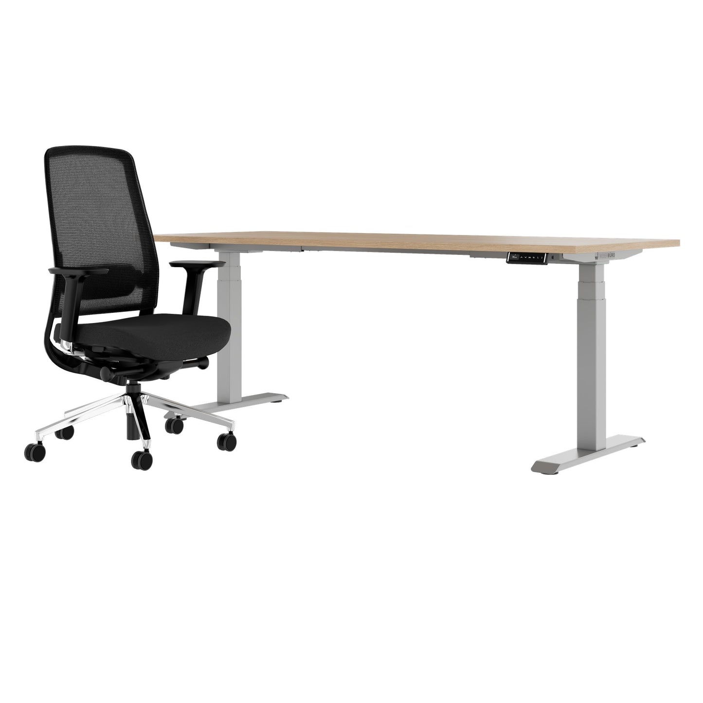 TELDRA Pro & FILO | Set per postazione di lavoro, rovere ambra