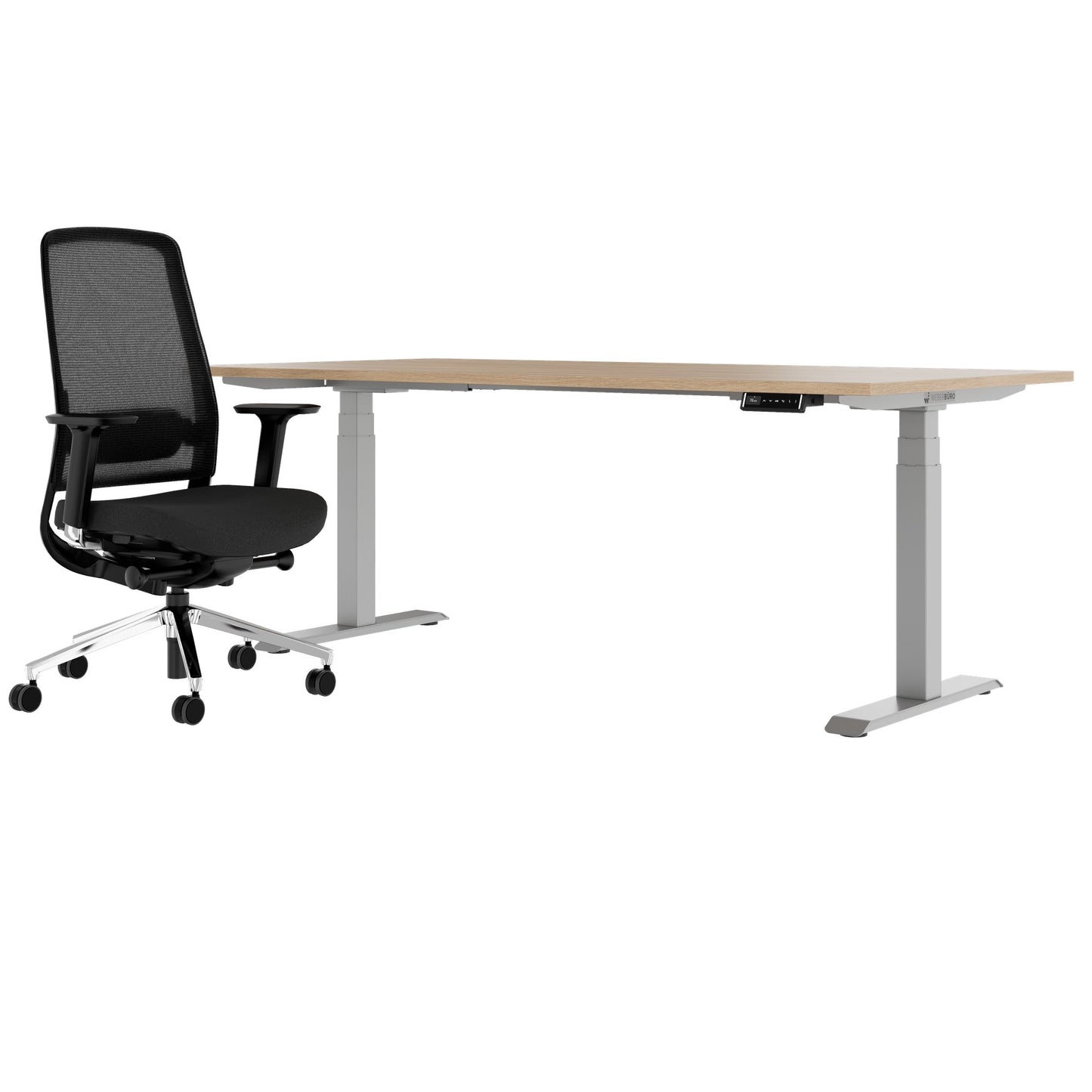 TELDRA Pro & FILO | Set per postazione di lavoro, rovere ambra