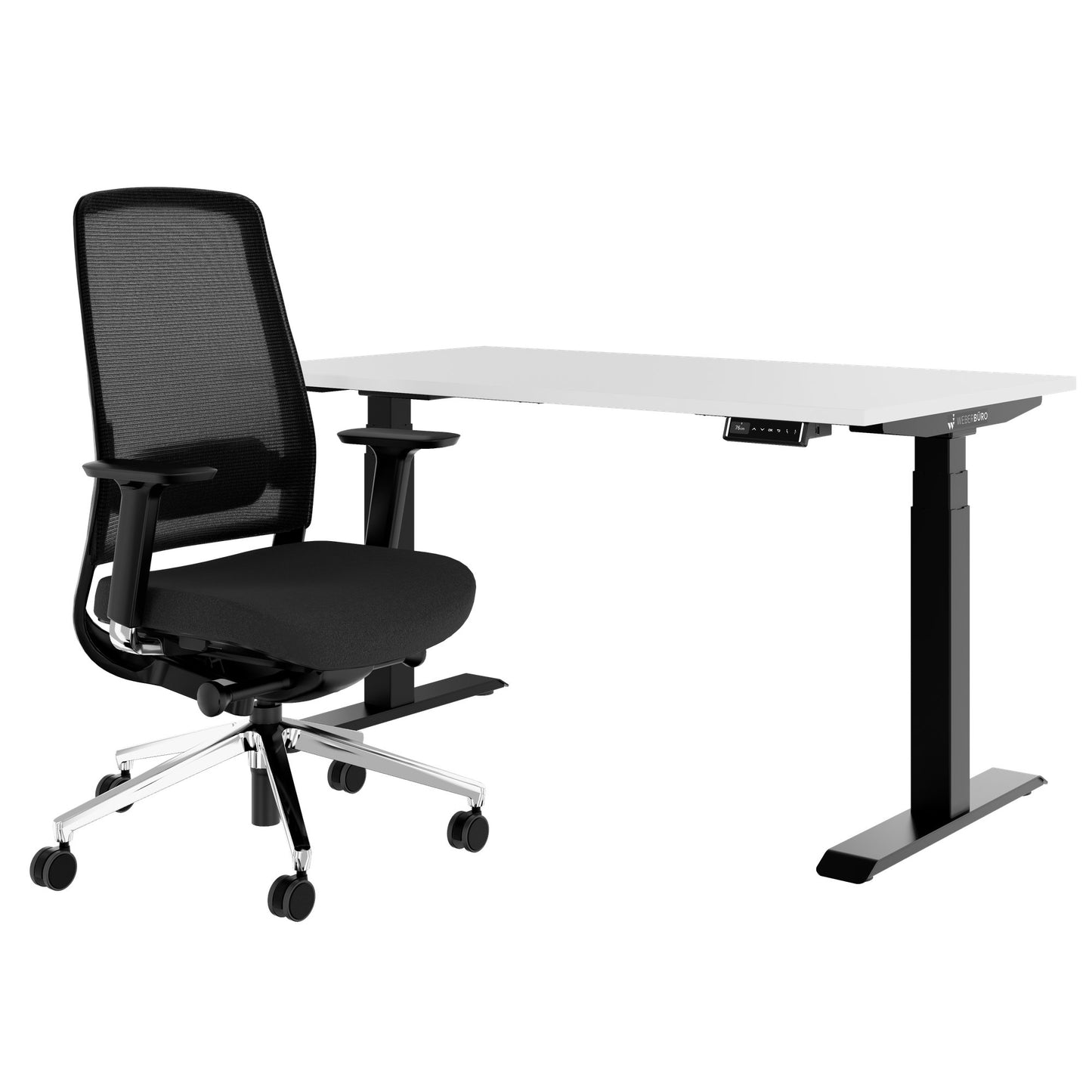 TELDRA Pro & FILO | Arbeitsplatz-Set, Weiß