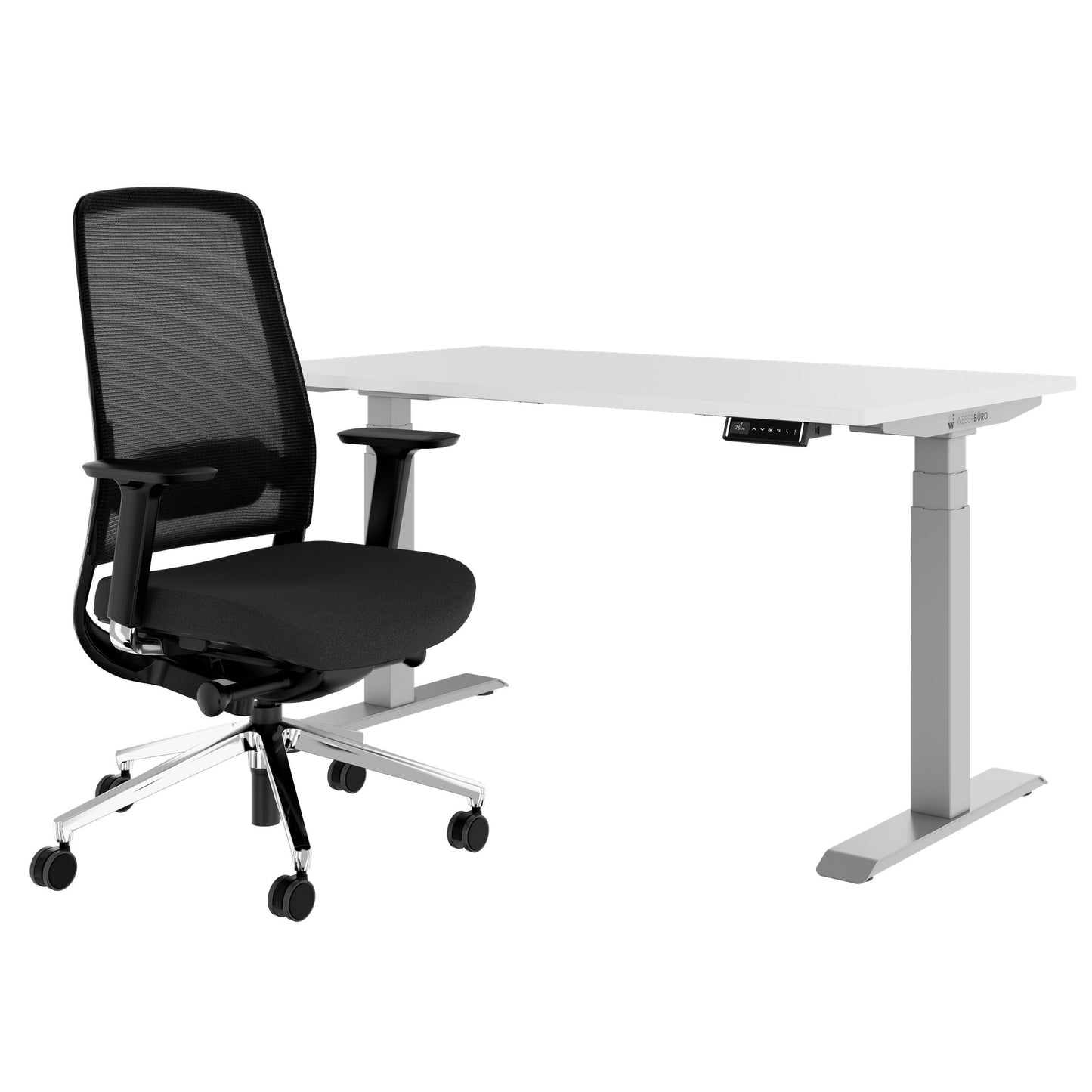 TELDRA Pro & FILO | Arbeitsplatz-Set, Weiß