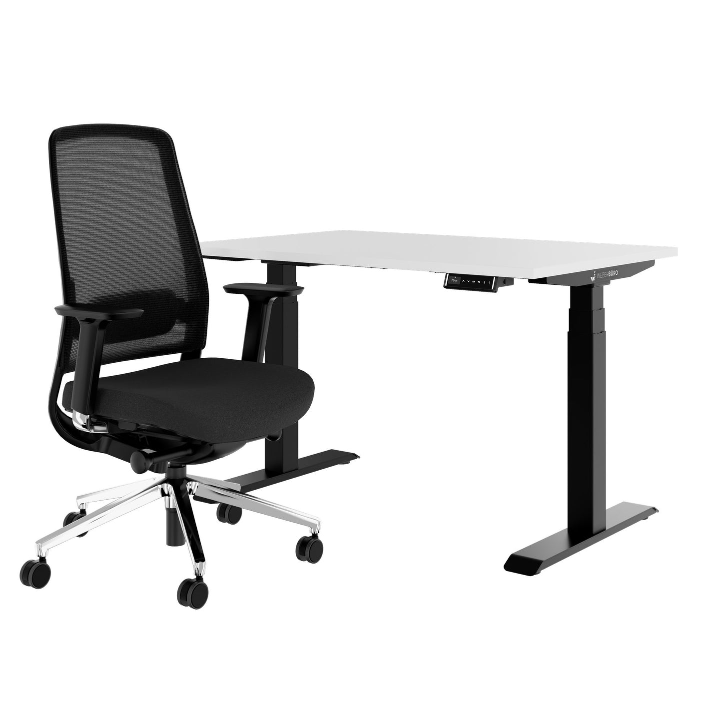 TELDRA Pro & FILO | Arbeitsplatz-Set, Weiß