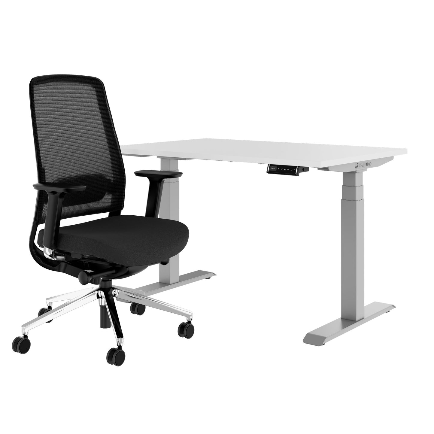 TELDRA Pro & FILO | Arbeitsplatz-Set, Weiß
