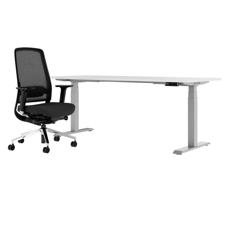 TELDRA Pro & FILO | Ensemble pour poste de travail, blanc - 1 Main Image
