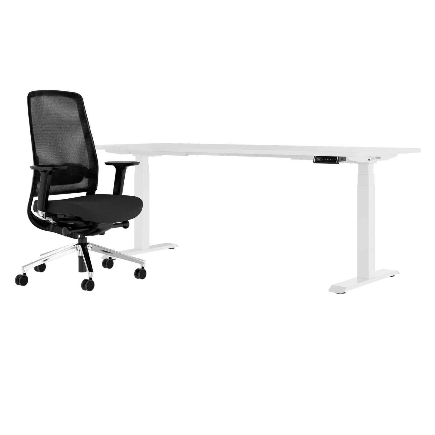 TELDRA Pro & FILO | Arbeitsplatz-Set, Weiß