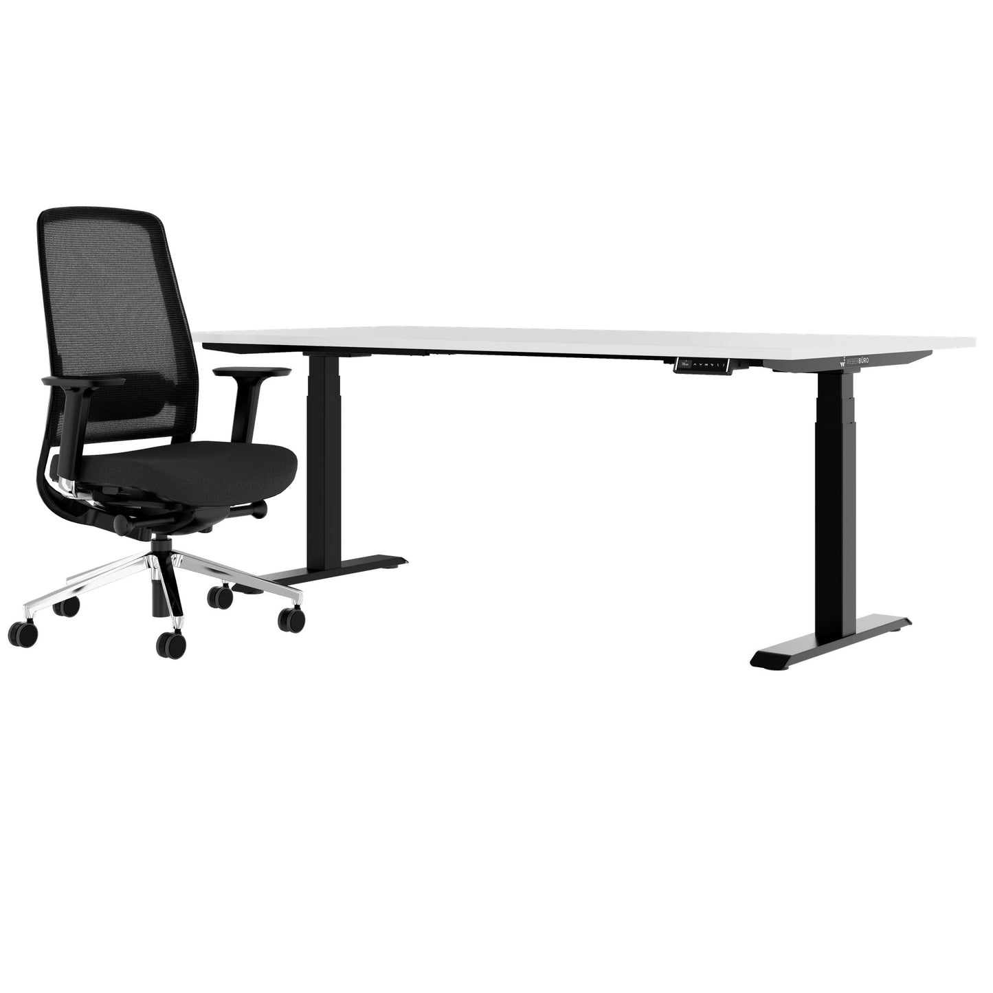 TELDRA Pro & FILO | Arbeitsplatz-Set, Weiß