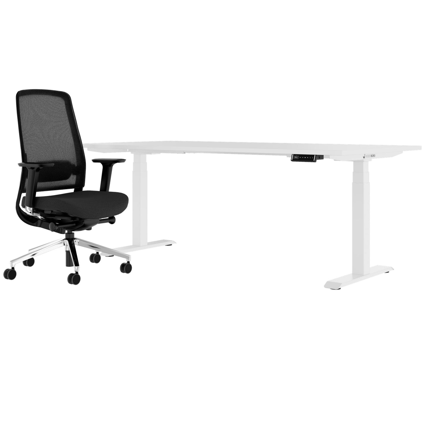 TELDRA Pro & FILO | Arbeitsplatz-Set, Weiß
