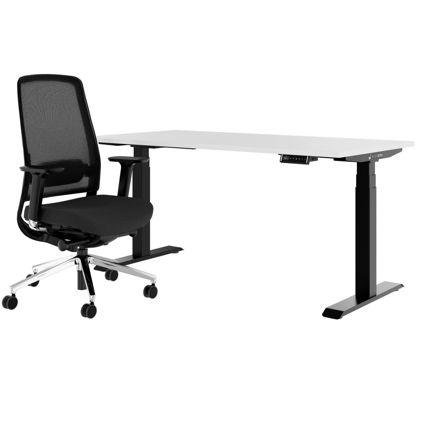 TELDRA Pro & FILO | Arbeitsplatz-Set, Weiß