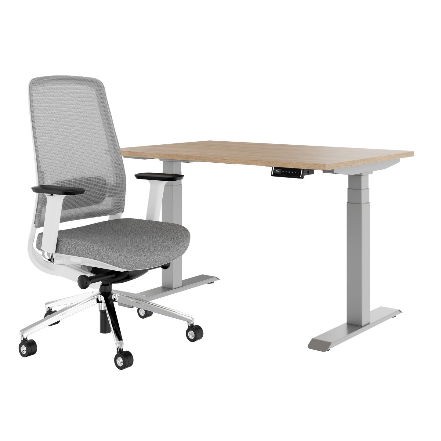 TELDRA Pro & FILO | Workplace set, amber oak