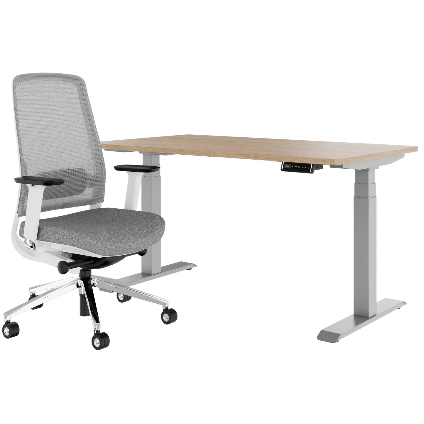 TELDRA Pro & FILO | Workplace set, amber oak