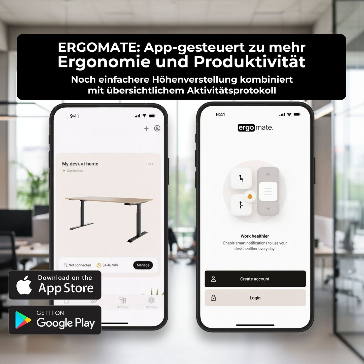 TELDRA Pro & FILO | Arbeitsplatz-Set, Perlgrau