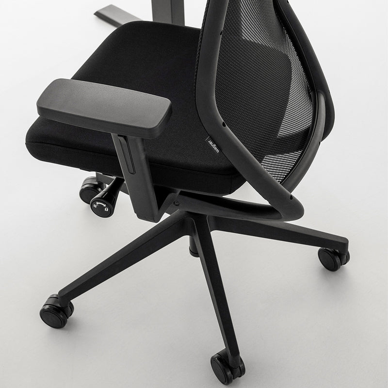 Wagner - TITAN Green Black Edition | 5-Fuß-Gestell, Synchronmechanik, Dondola®-3D-Sitzgelenk - 2 Main Image