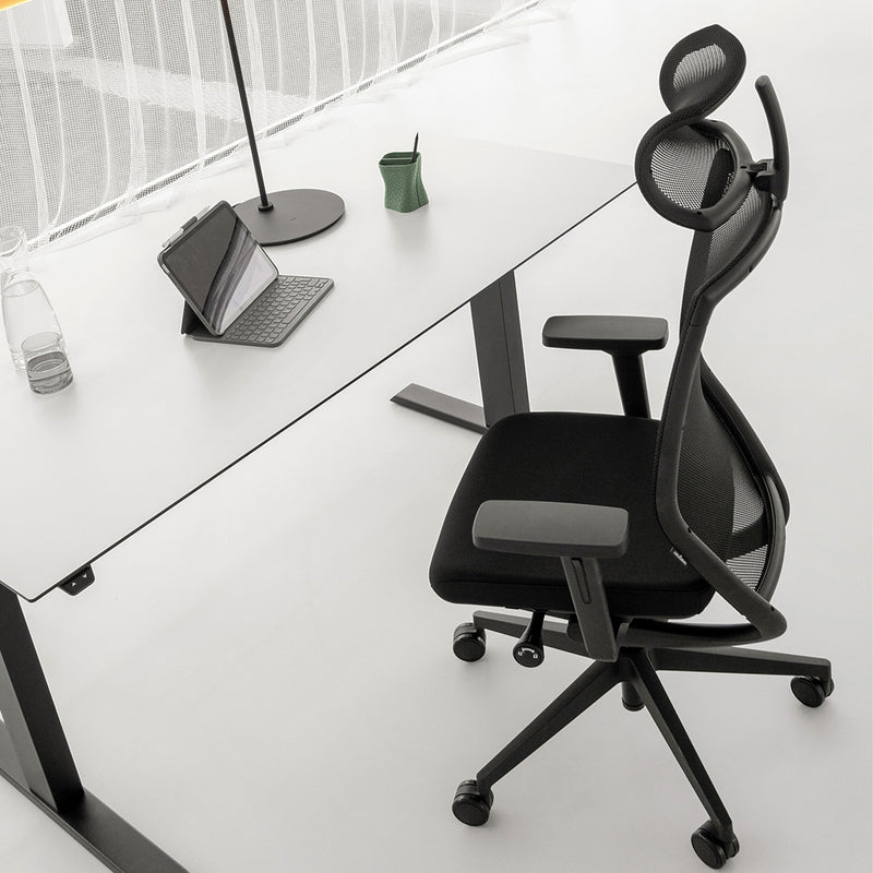 Wagner - TITAN Green Black Edition | 5-Fuß-Gestell, Synchronmechanik, Dondola®-3D-Sitzgelenk - 8 Main Image