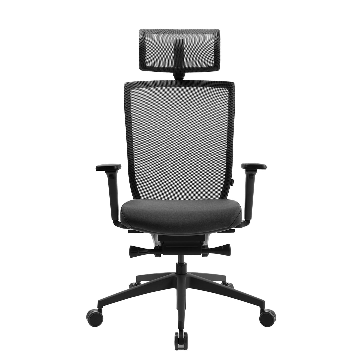 Wagner - TITAN Green Black Edition | 5-Fuß-Gestell, Synchronmechanik, Dondola®-3D-Sitzgelenk