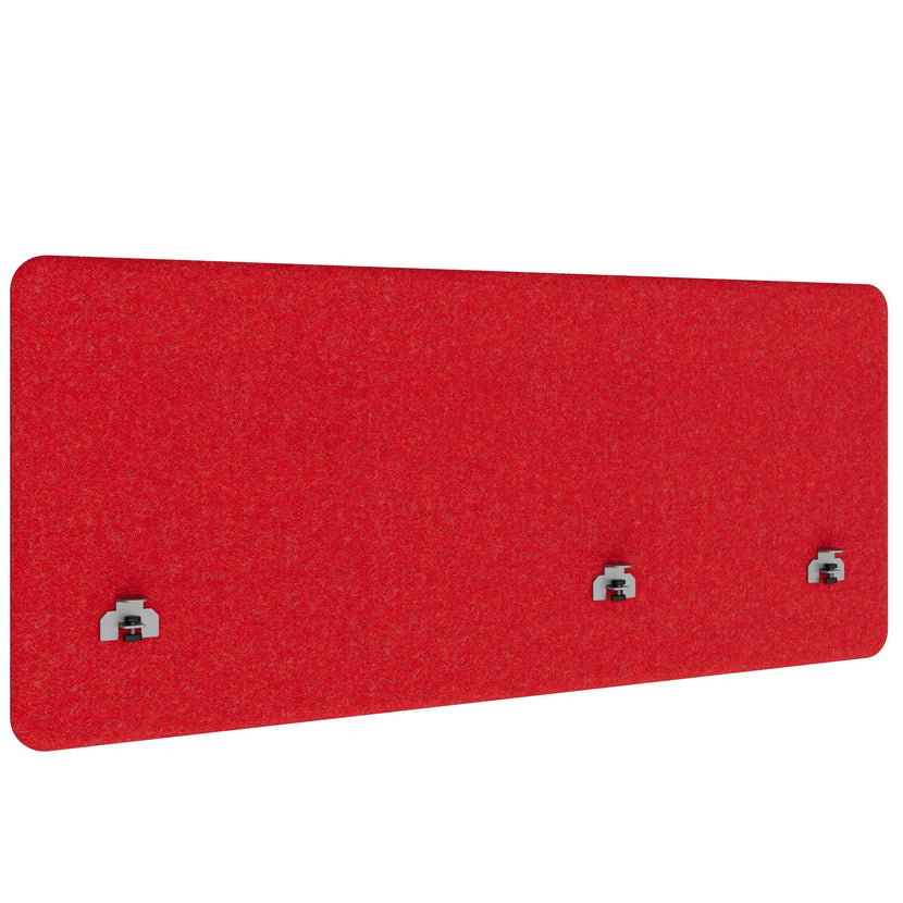 TOP Akustik-Tischtrennwand | 595 mm hoch, viele Farben