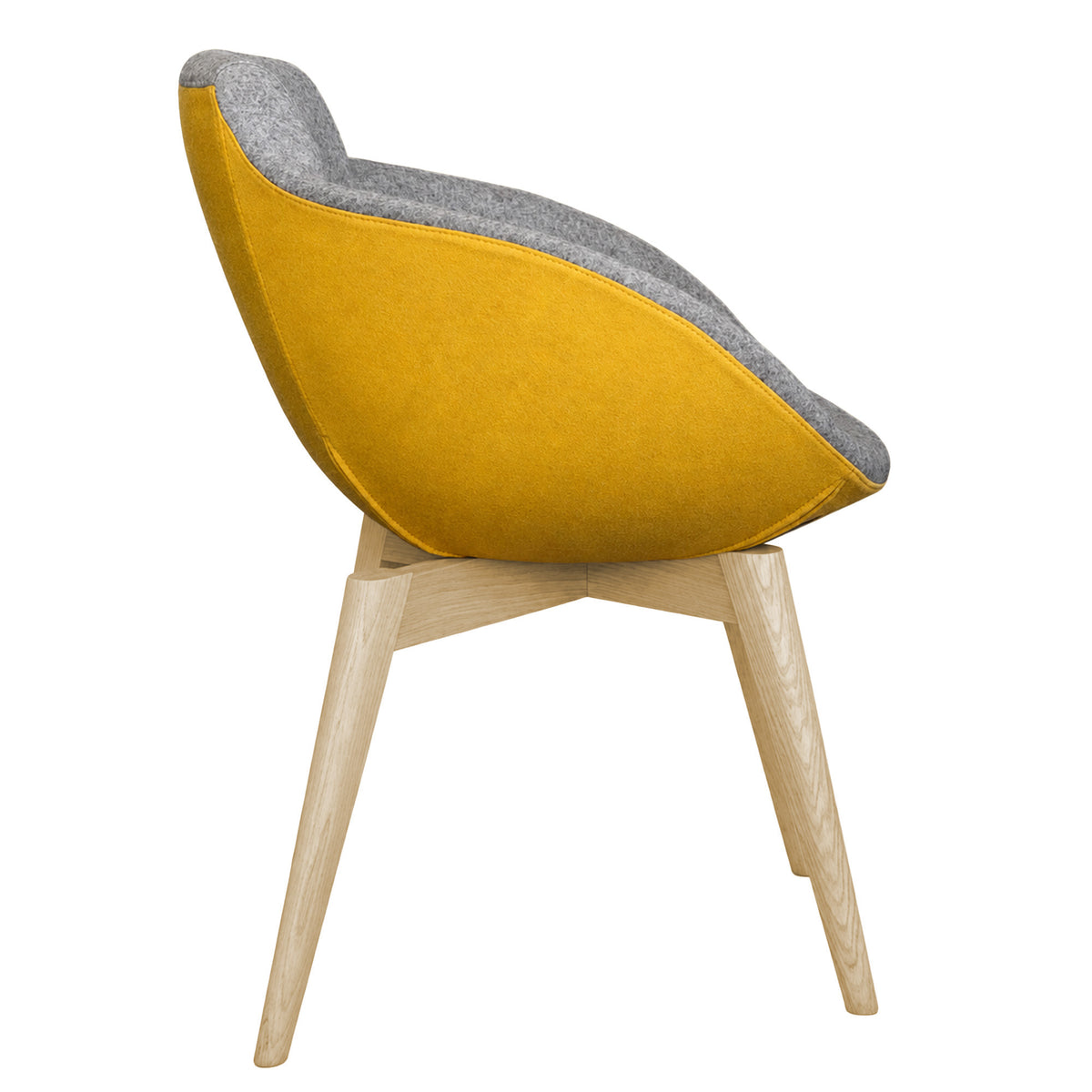 TULA Lounge-Sessel | Massivholz-Gestell, viele Farben - 3 Lightbox Main Image