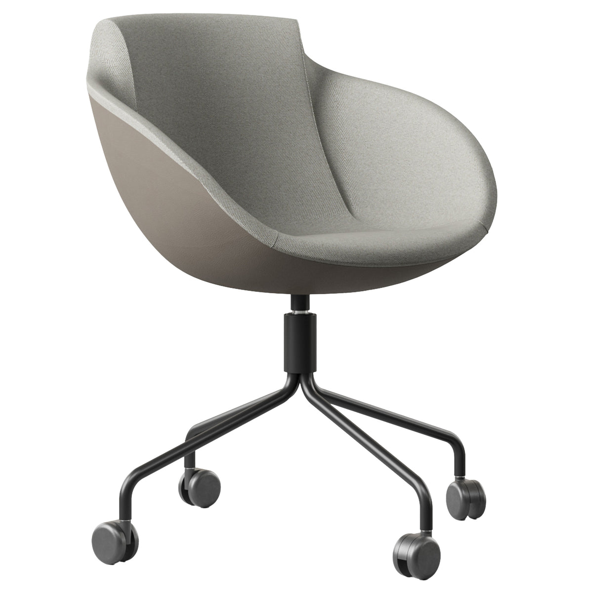 TULA Lounge-Sessel | Pyramidengestell, drehbar, viele Farben