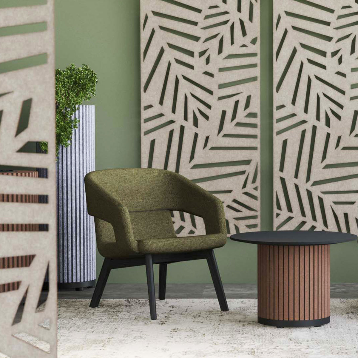 TWIST&SIT Soft Sessel | 1-Sitzer, niedrige Rückenlehne