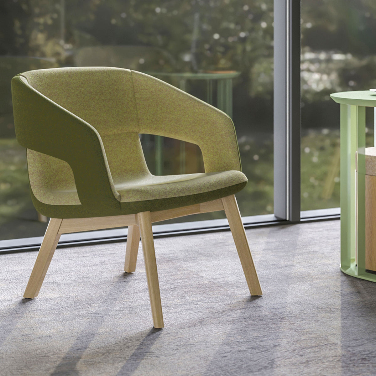 TWIST&SIT Soft Sessel | 1-Sitzer, niedrige Rückenlehne