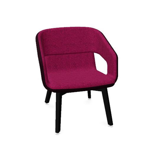 TWIST&SIT Soft Sessel | 1-Sitzer, niedrige Rückenlehne