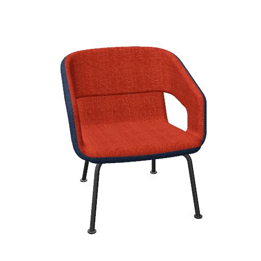 TWIST&SIT Soft Sessel | 1-Sitzer, niedrige Rückenlehne