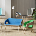 TWIST&SIT Soft Sofa | 2- oder 3-Sitzer, niedrige Rückenlehne - 11 Thumbnail Image
