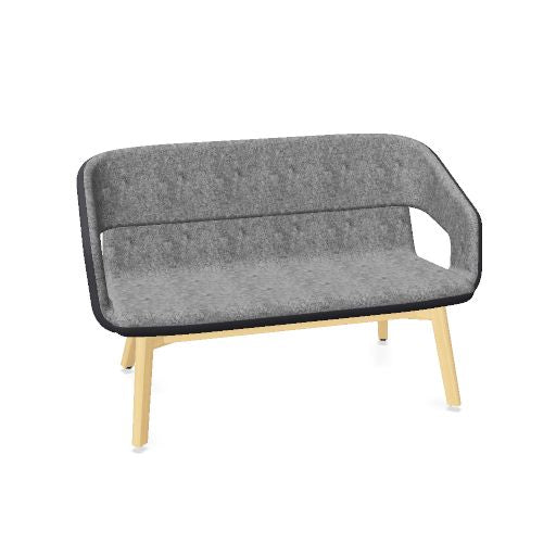 TWIST&SIT Soft Sofa | 2- oder 3-Sitzer, niedrige Rückenlehne
