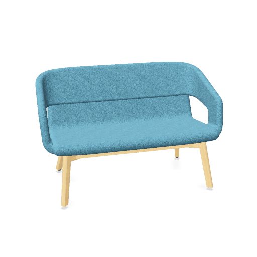 TWIST&SIT Soft Sofa | 2- oder 3-Sitzer, niedrige Rückenlehne