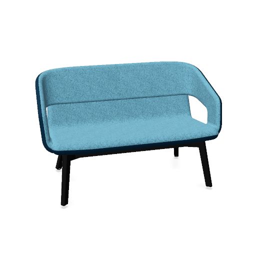 TWIST&SIT Soft Sofa | 2- oder 3-Sitzer, niedrige Rückenlehne