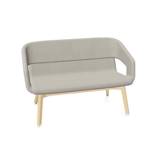 TWIST&SIT Soft Sofa | 2- oder 3-Sitzer, niedrige Rückenlehne