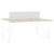AIR DUO Desk del team | 1600 x 1600 mm, elettrificato, cenere di sabbia