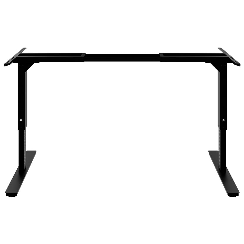 SCALE Tischgestell | 1075 - 1800 mm, manuell höhenverstellbar, Schwarz