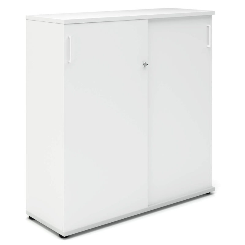 UNI Armoire à portes coulissantes | 3 OH, 1200 x 1143 mm, blanc  - 2 Main Image