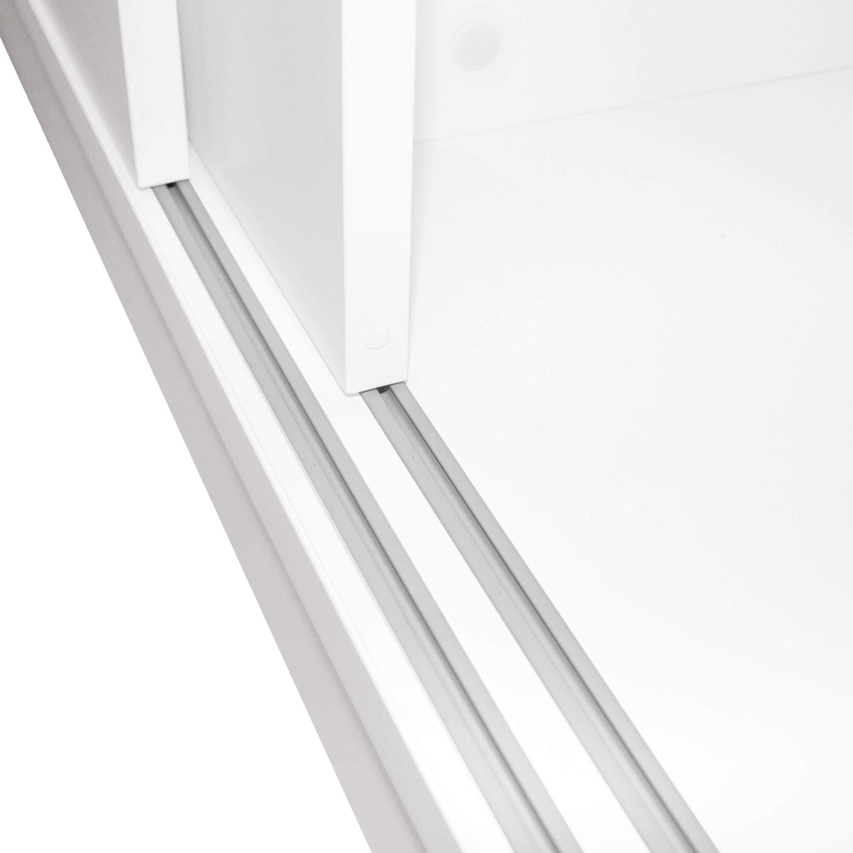 UNI Armoire à portes coulissantes | 3 OH, 1200 x 1143 mm, blanc  - 11 Lightbox Main Image