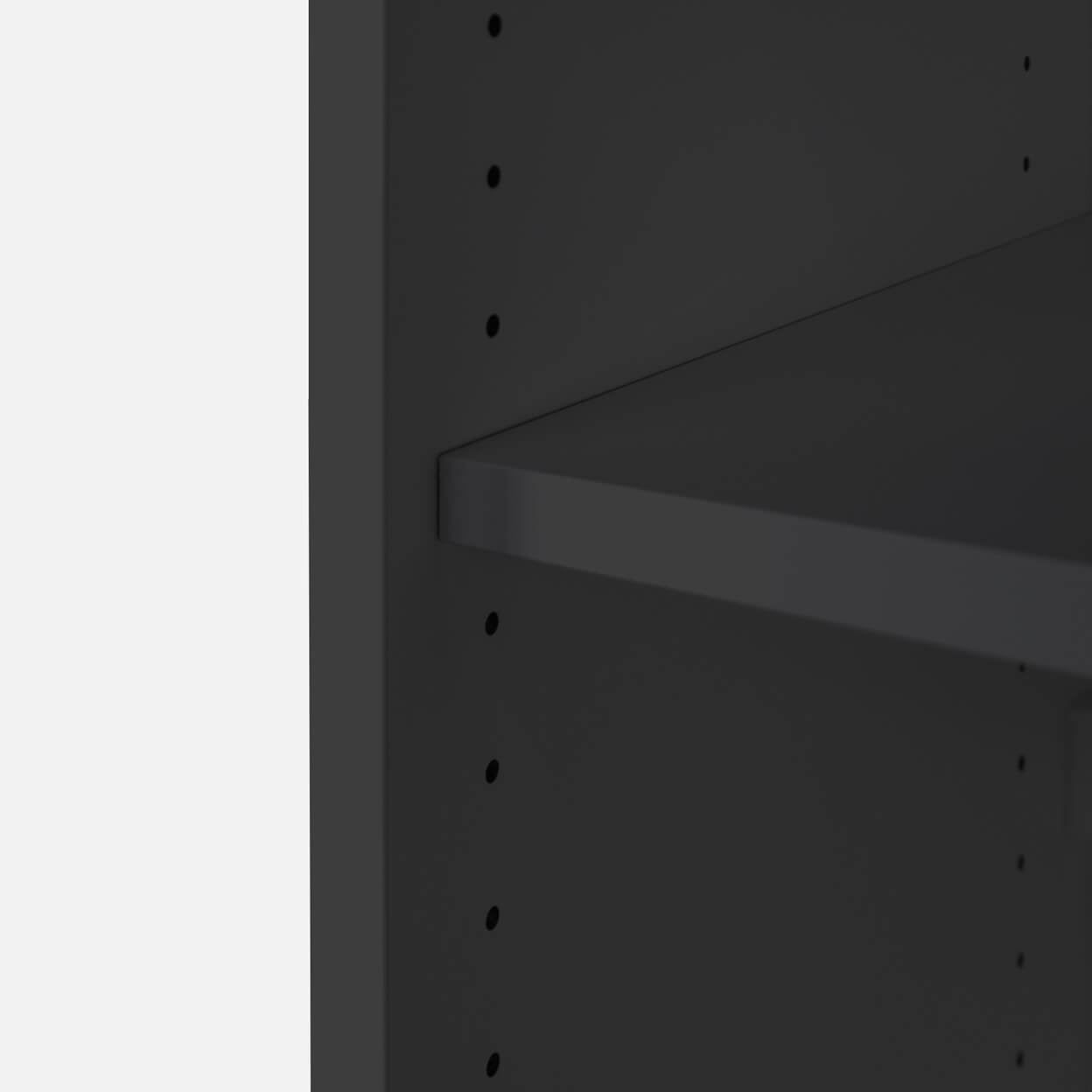 UNI Shelf cabinet | 5 Oh, 1000 x 1897 mm, anthracite
