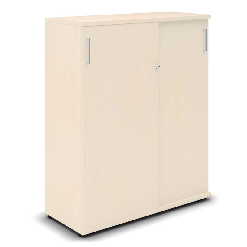 UNI Armadio a porte scorrevoli | 3 OH, 1000 x 1143 mm, Acero  - 2 Main Image