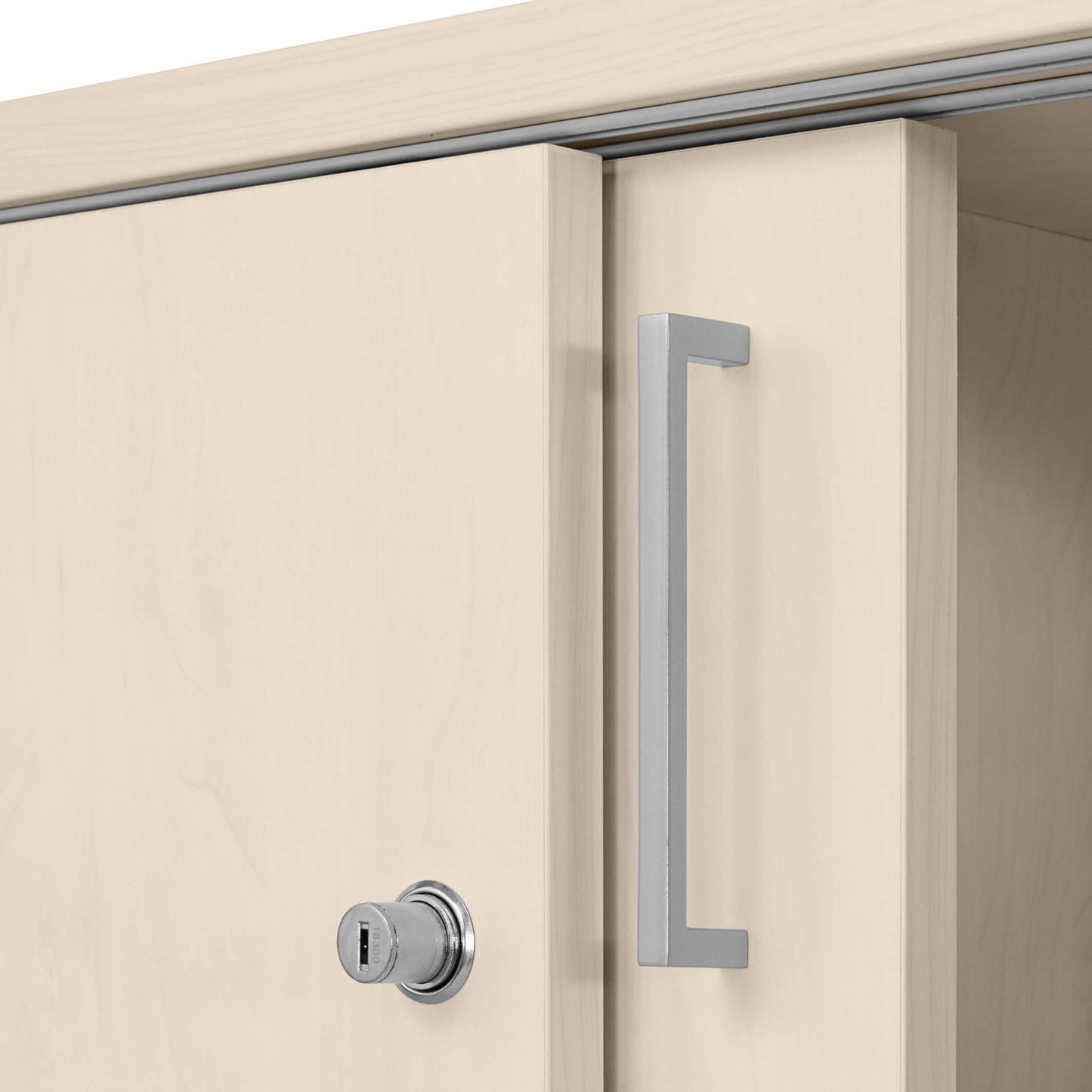 UNI Sliding door cabinet | 3 Oh, 1000 x 1143 mm, maple