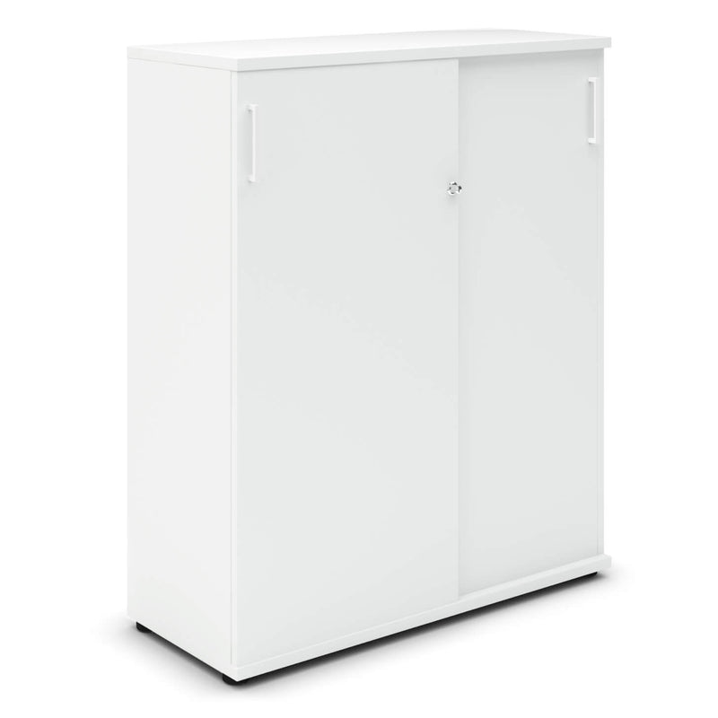 UNI Armadio con ante scorrevoli | 3 OH, 1000 x 1143 mm, bianco  - 2 Main Image