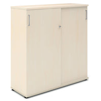 UNI Schiebetürenschrank | 3 OH, 1200 x 1143 mm, Ahorn