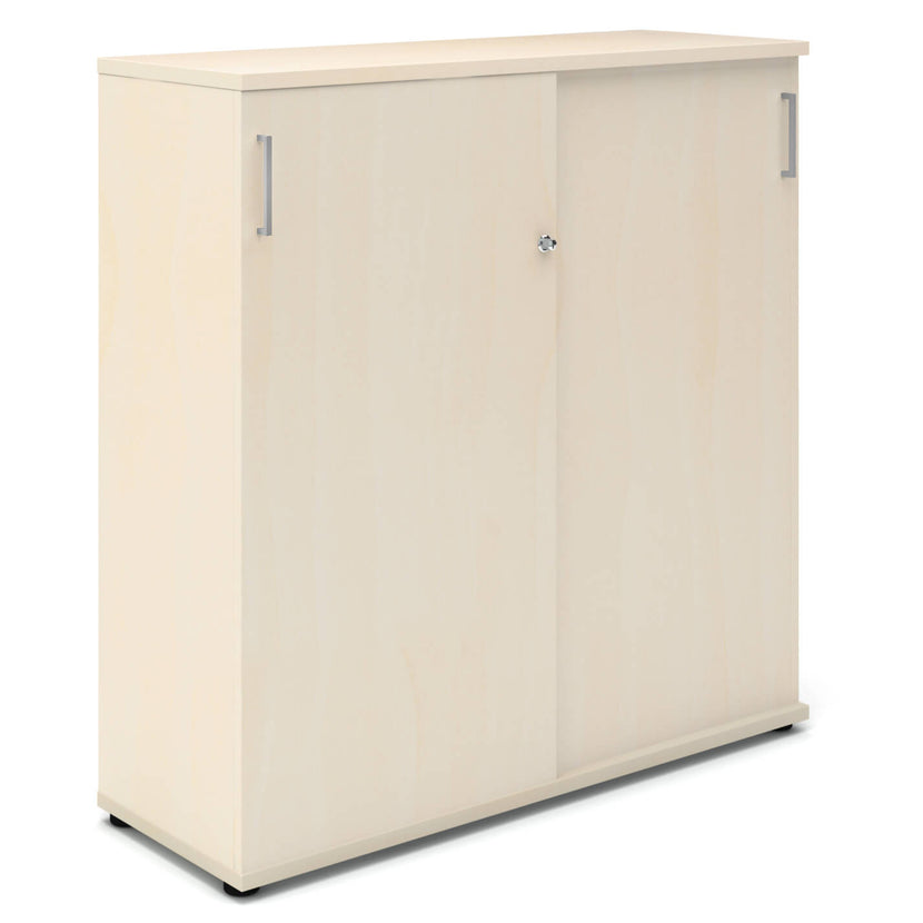 UNI Schiebetürenschrank | 3 OH, 1200 x 1143 mm, Ahorn