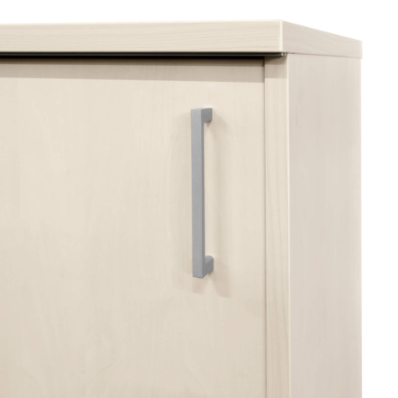 UNI Armoire à portes coulissantes | 3 OH, 1200 x 1143 mm, érable  - 3 Main Image