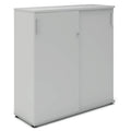 UNI Armadio con ante scorrevoli | 3 OH, 1200 x 1143 mm, grigio perla  - 2 Thumbnail Image