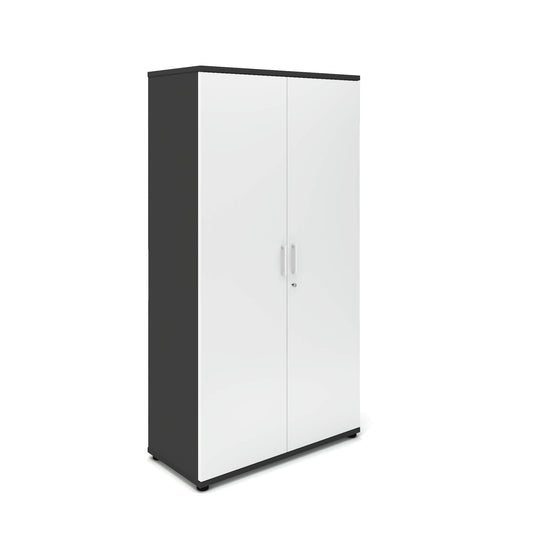 UNI Cabinetto per porte dell'ala | 5 OH, 1000 x 1897 mm, antracite / bianco