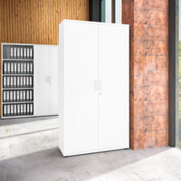 UNI Swing door cabinet | 5 OH, 1000 x 1897 mm, white
