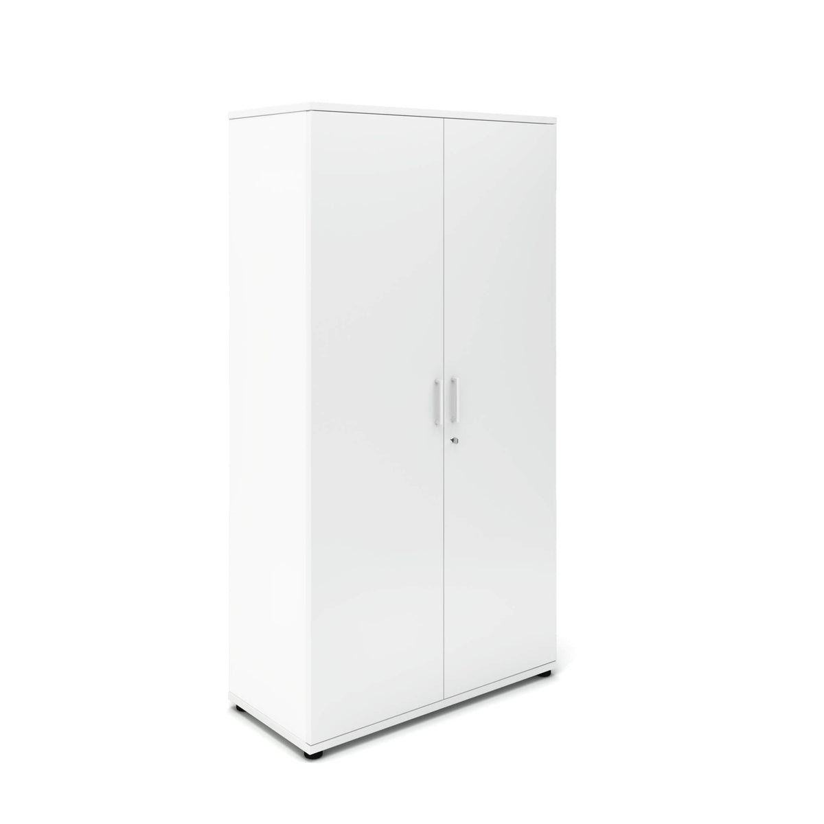 UNI Armoire à portes battantes | 5 OH, 1000 x 1897 mm, blanc  - 2 Lightbox Main Image