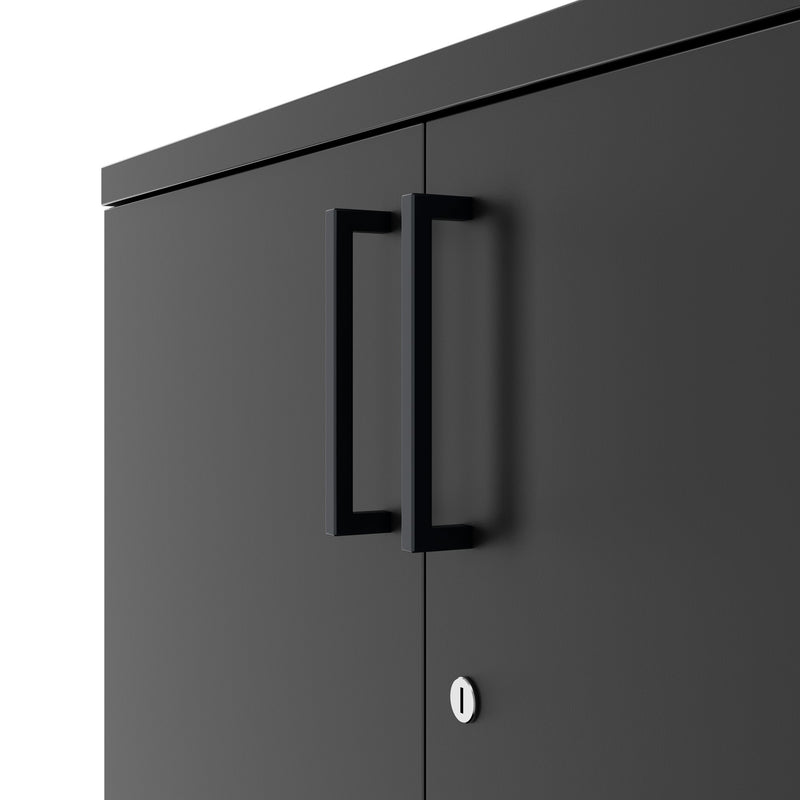 UNI Flügeltürenschrank | 2 OH, 800 x 777 mm, Anthrazit - 8 Main Image