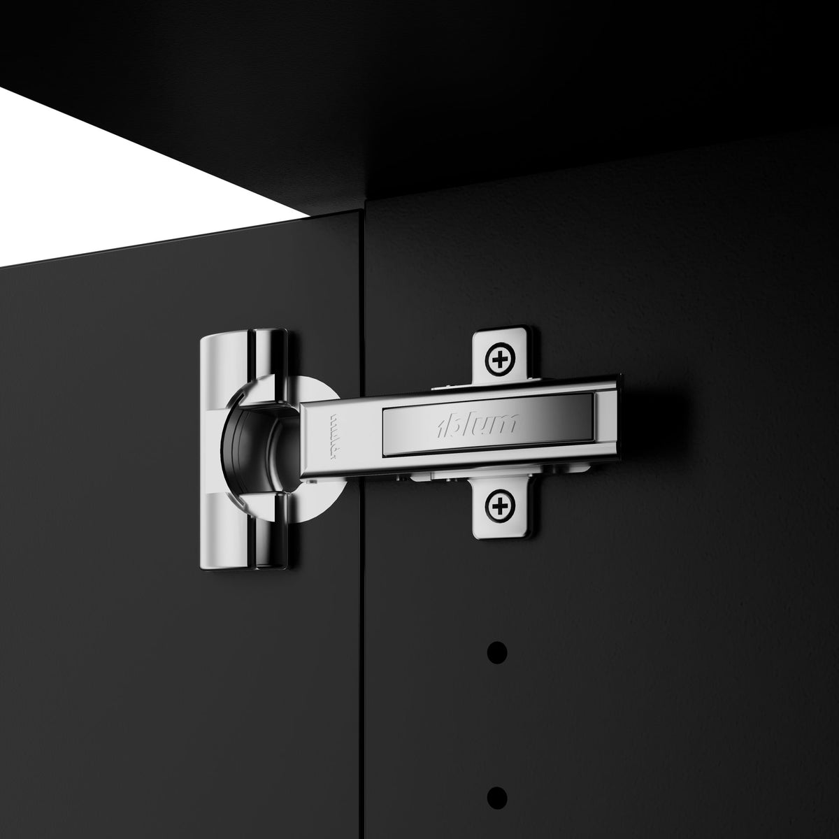 UNI Flügeltürenschrank | 2 OH, 800 x 777 mm, Anthrazit - 4 Lightbox Main Image