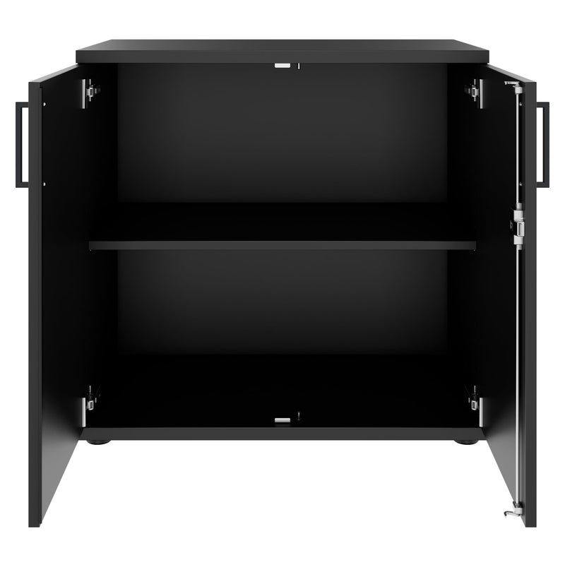 UNI Flügeltürenschrank | 2 OH, 800 x 777 mm, Anthrazit - 2 Main Image
