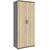UNI Flügeltürenschrank | 5 OH, 800 x 1897 mm, Anthrazit / Wildeiche