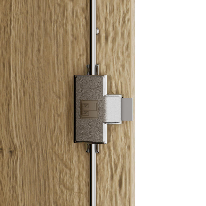 UNI Flügeltürenschrank | 5 OH, 800 x 1897 mm, Anthrazit / Wildeiche - 7 Main Image