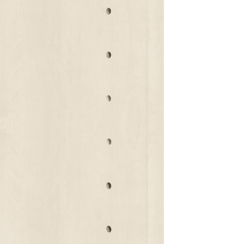 UNI Cabinet di porta scorrevole | 2 OH, 1000 x 777 mm, acero